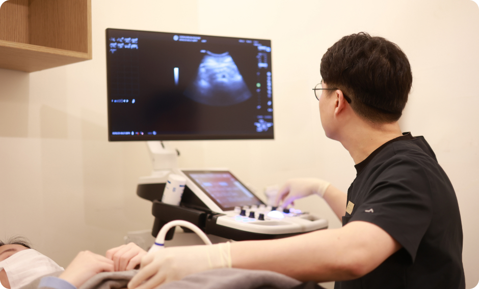 아침 진료 장면